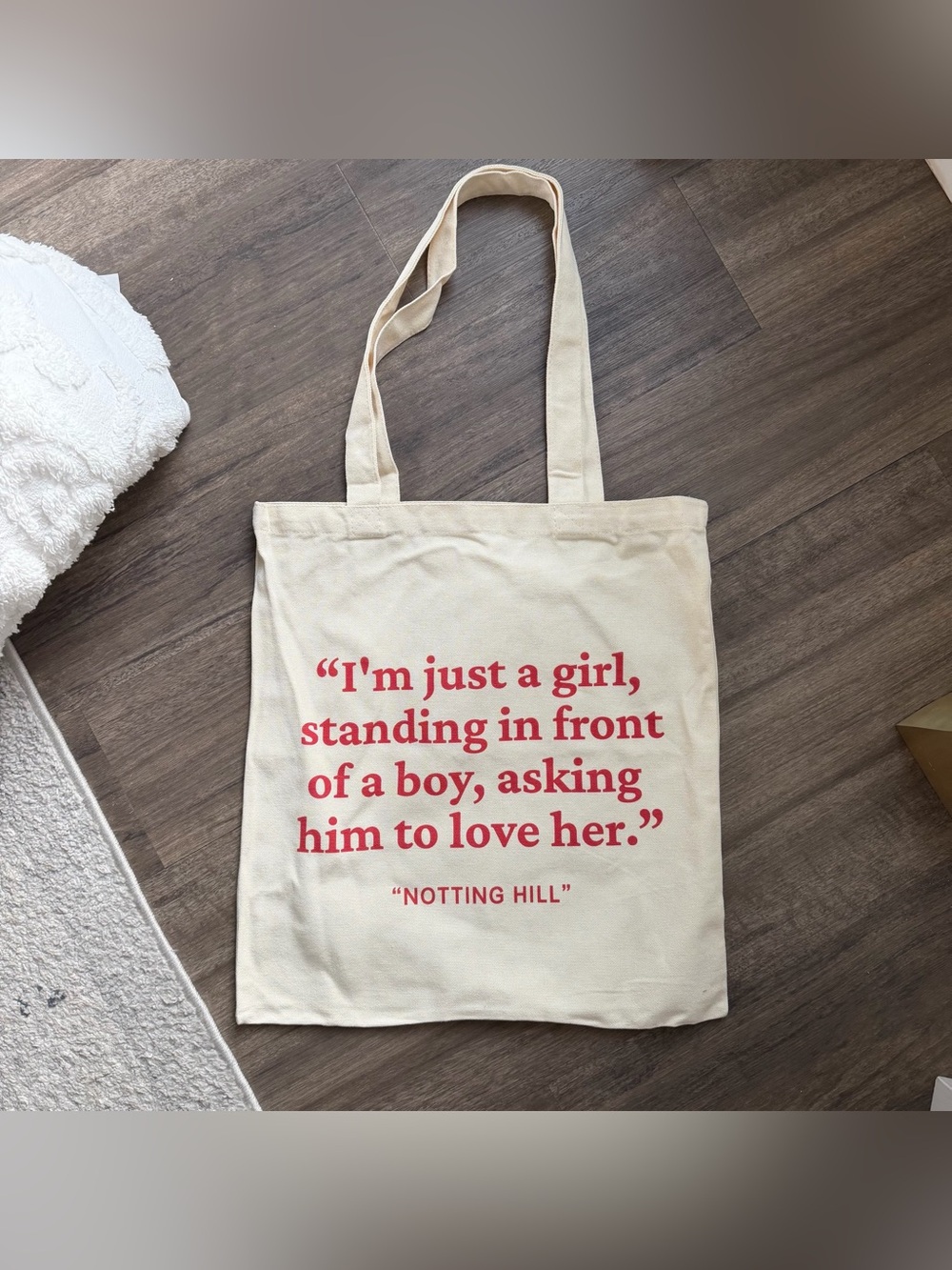 NEW! Notting Hill Tote Bag, Julia Roberts, Hugh Grant